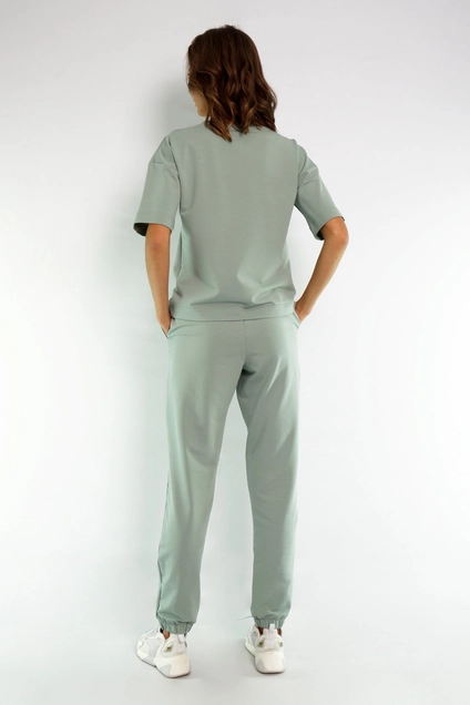 Спортивный костюм 4036-4037 светлый хаки Kivviwear