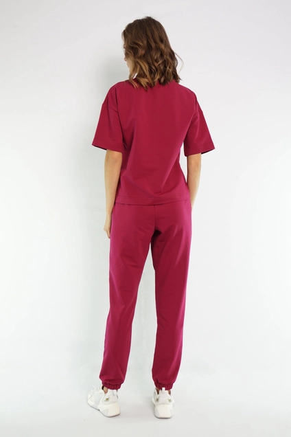 Спортивный костюм 4036-4037 фуксия Kivviwear