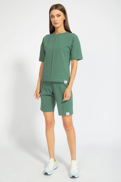 Костюм с шортами 4036-4094 хаки Kivviwear