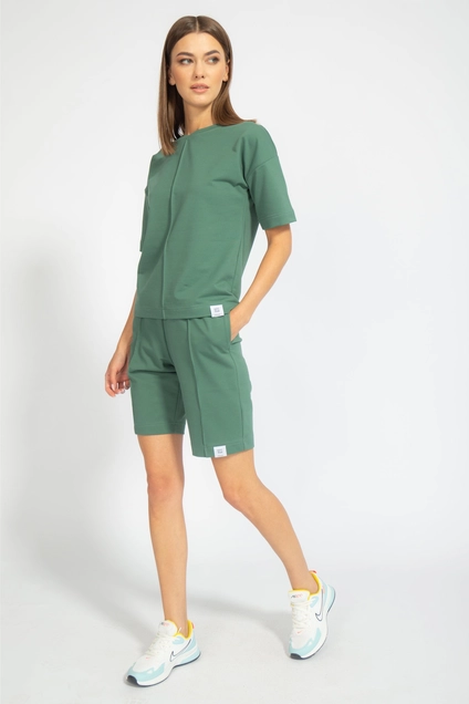 Костюм с шортами 4036-4094 хаки Kivviwear