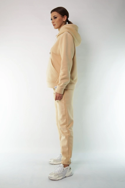 Спортивный костюм 4052-4053 бежевый Kivviwear