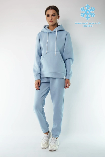 Спортивный костюм 4052-4053 голубой Kivviwear