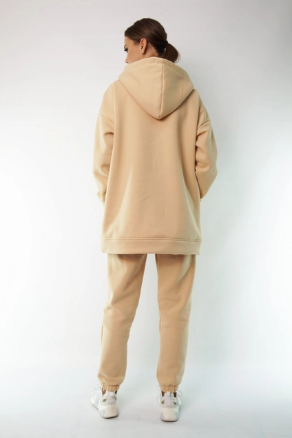 Спортивный костюм 4054-4053 бежевый Kivviwear