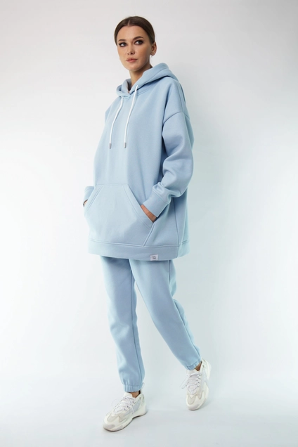 Спортивный костюм 4054-4053 голубой Kivviwear