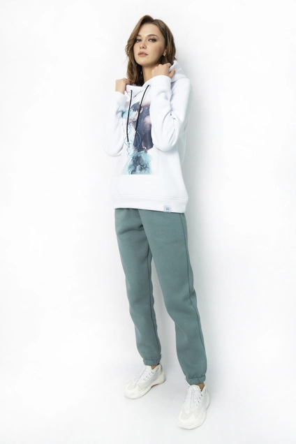 Спортивный костюм 4055-4053 нефритовый Kivviwear