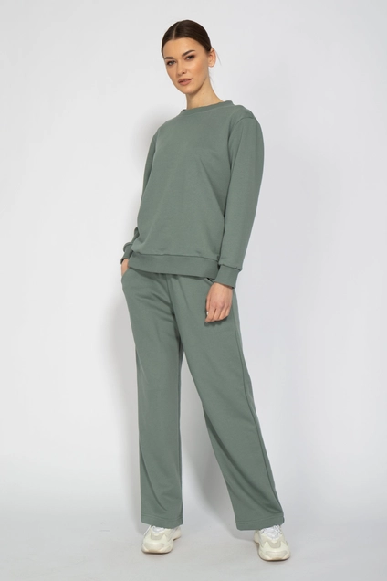Спортивный костюм 4062-4063 хаки Kivviwear