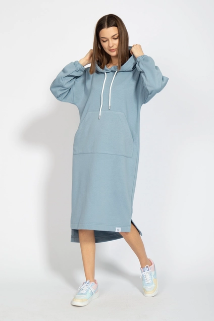 Платье 4068 голубой Kivviwear