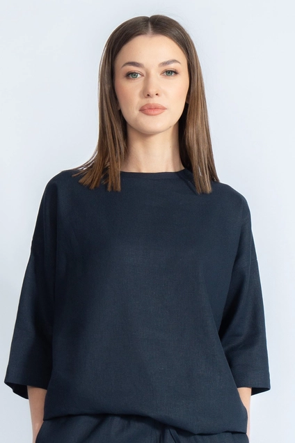 Джемпер 4075 синий Kivviwear