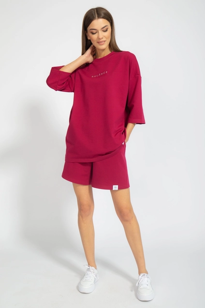 Костюм с шортами 40904091 марсала Kivviwear