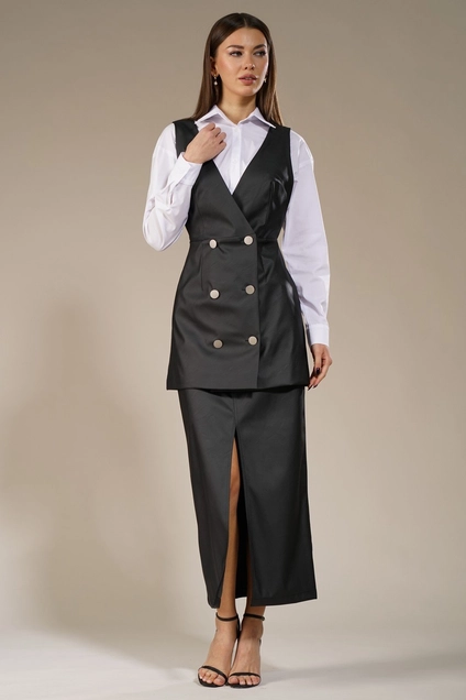 Костюм с юбкой 4150-4152-02 Kivviwear