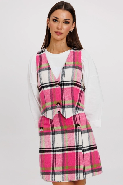 Костюм с юбкой 4239-4240-02 Kivviwear