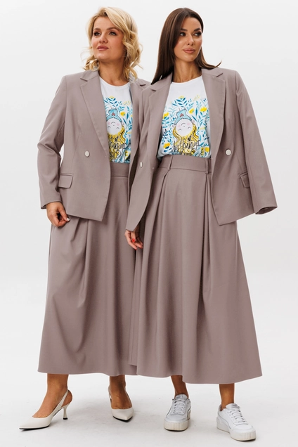Костюм с юбкой 4274-4235-13 Kivviwear