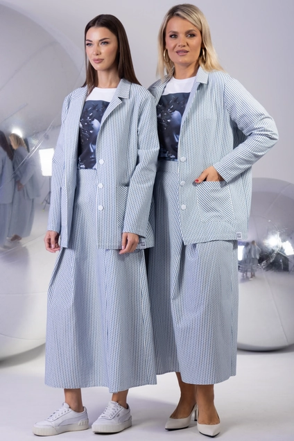 Костюм с юбкой 4279-4280-04 Kivviwear
