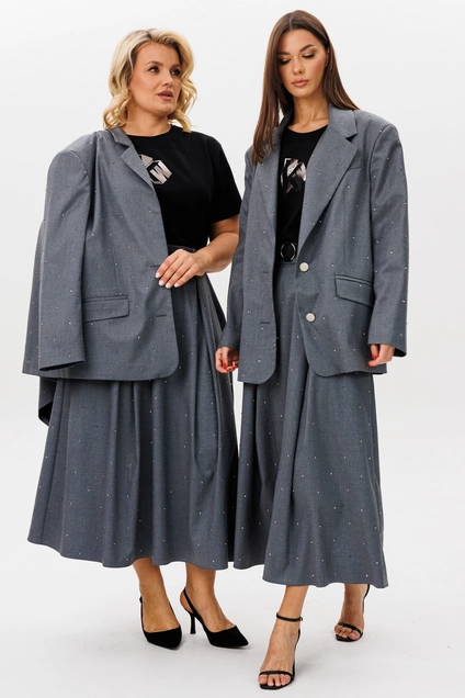 Костюм с юбкой 4292-4301-01 Kivviwear