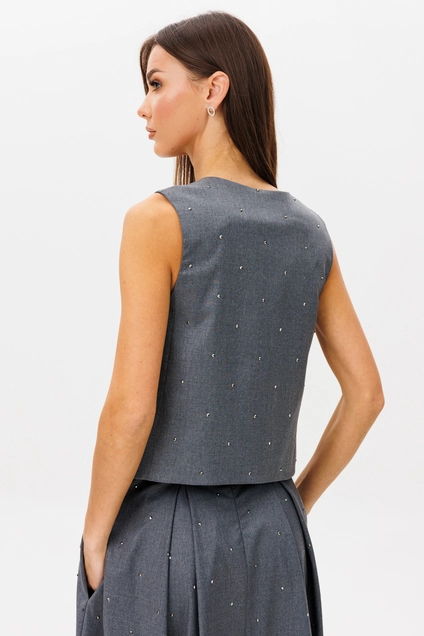 Костюм с юбкой 4302-4301-01 Kivviwear