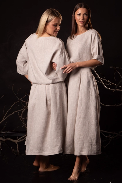 Костюм с юбкой 4316+4318-02 Kivviwear
