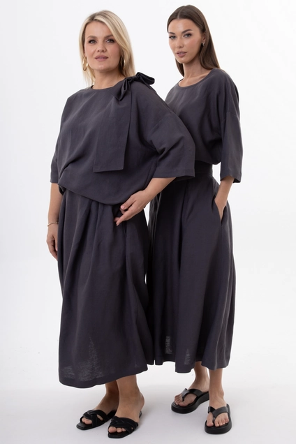 Костюм с юбкой 4316+4318-07 Kivviwear
