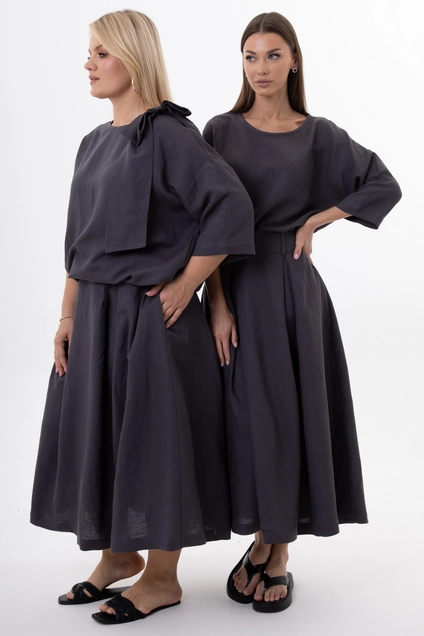 Костюм с юбкой 4316+4318-07 Kivviwear