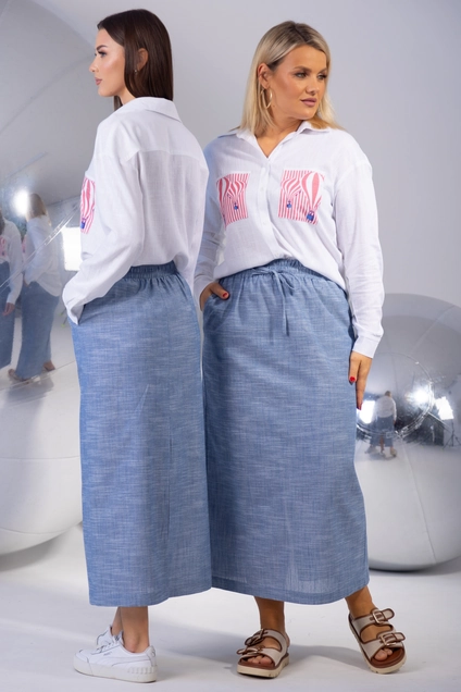 Костюм с юбкой 4321-4322-03 Kivviwear