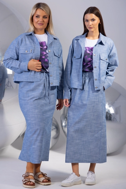 Костюм с юбкой 4323-4322-03 Kivviwear
