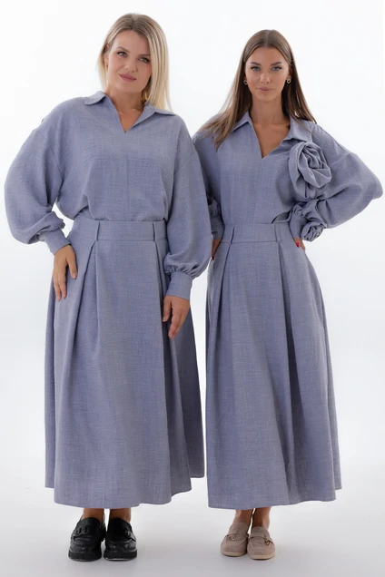 Костюм с юбкой 4330-4332-04 Kivviwear фото 4