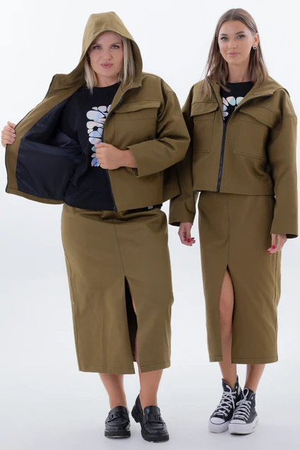 Костюм с юбкой 4339-4338-02 Kivviwear фото 5