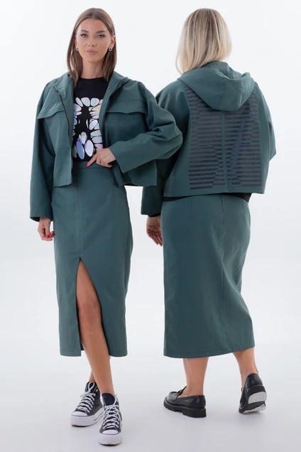 Костюм с юбкой 4339-4338-04 Kivviwear