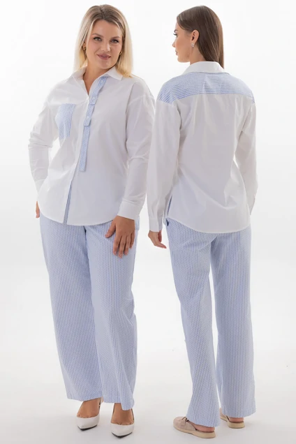 Костюм брючный 4340-4341-03 Kivviwear фото 2