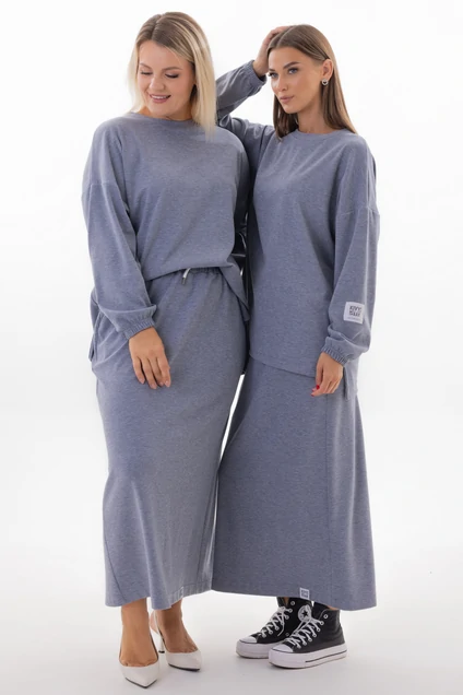 Костюм с юбкой 4342-4343-02 Kivviwear