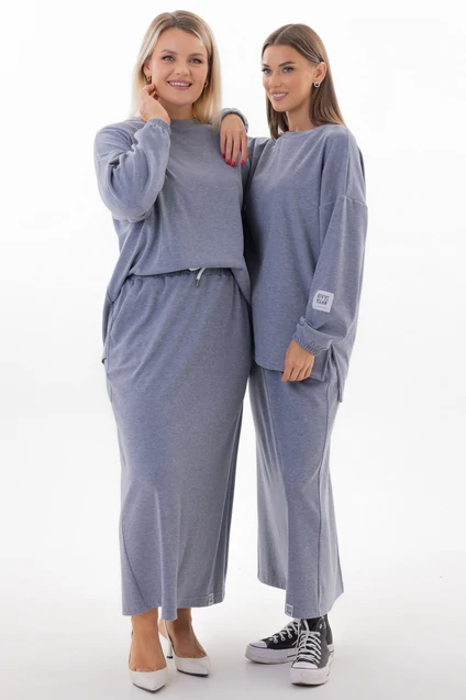 Костюм с юбкой 4342-4343-02 Kivviwear фото 4