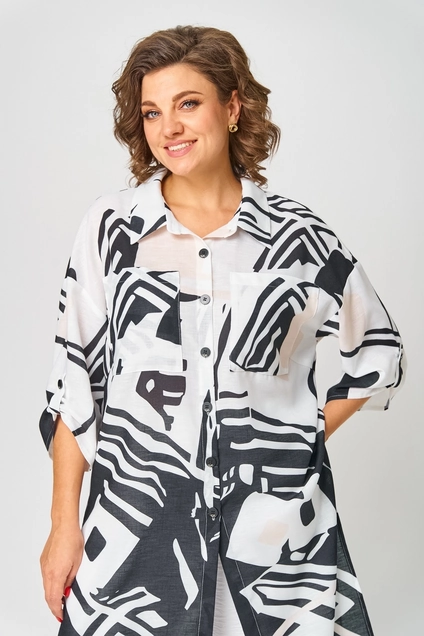 Костюм брючный 1290 Кокетка и К