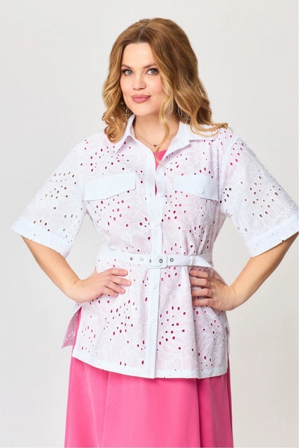 Костюм с платьем 491 розовый LAIKONY