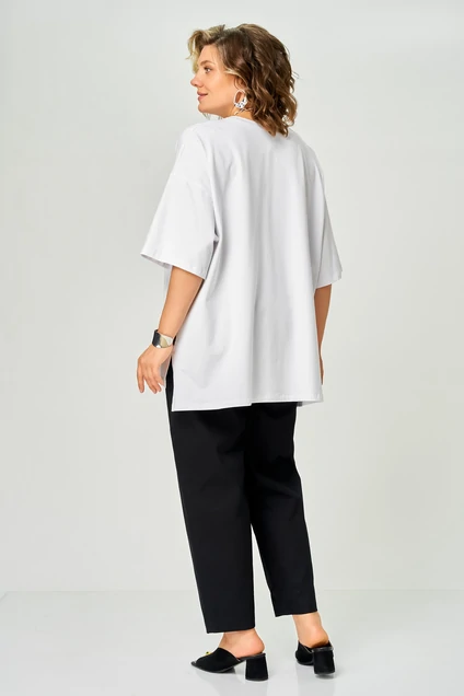 Футболка 086 белый optimist LARINI