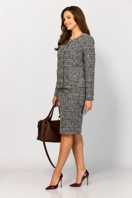 Костюм с юбкой 9038 LEANNA-STYLE