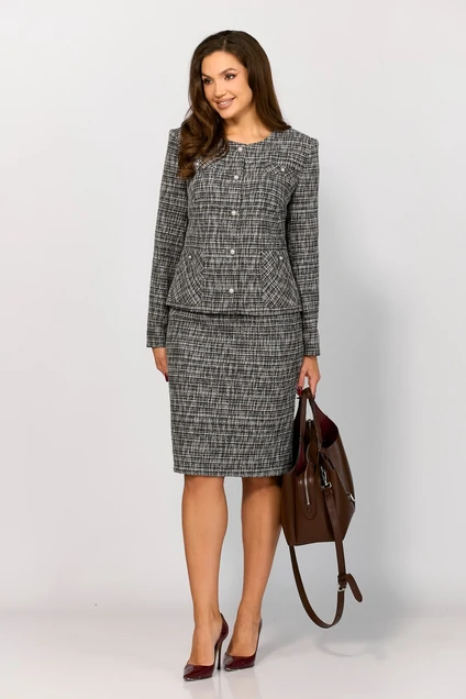 Костюм с юбкой 9038 LEANNA-STYLE