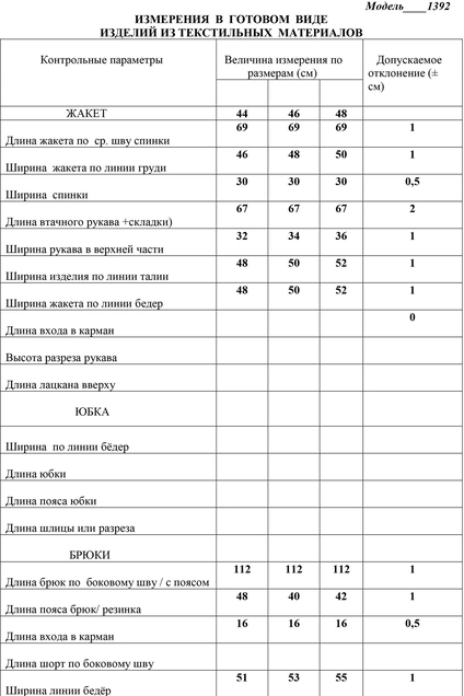 Костюм брючный 1392 черный LaKona