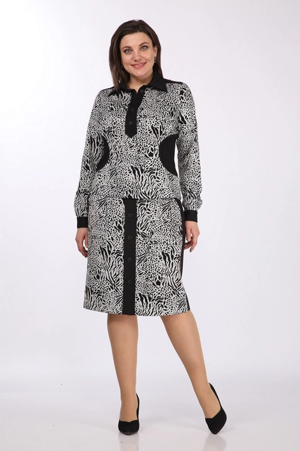 Костюм с юбкой 076 Lady Style Classic