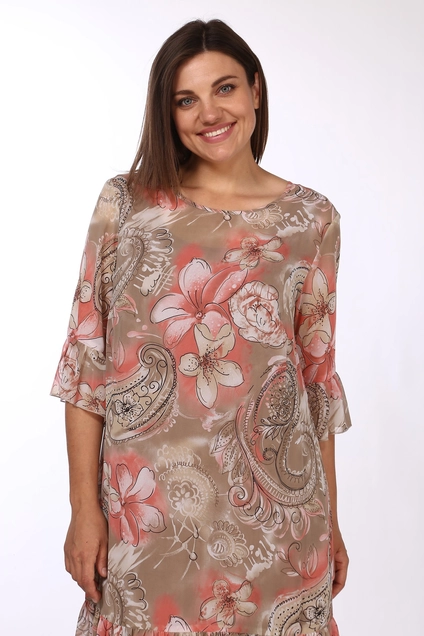 Костюм с платьем 1566-14 Lady Style Classic