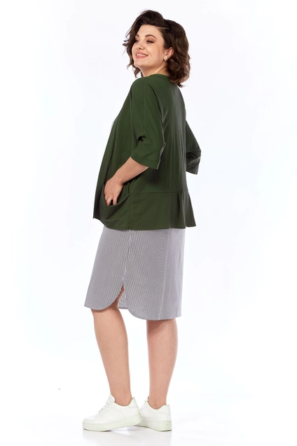Костюм с платьем 1572-1 Lady Style Classic