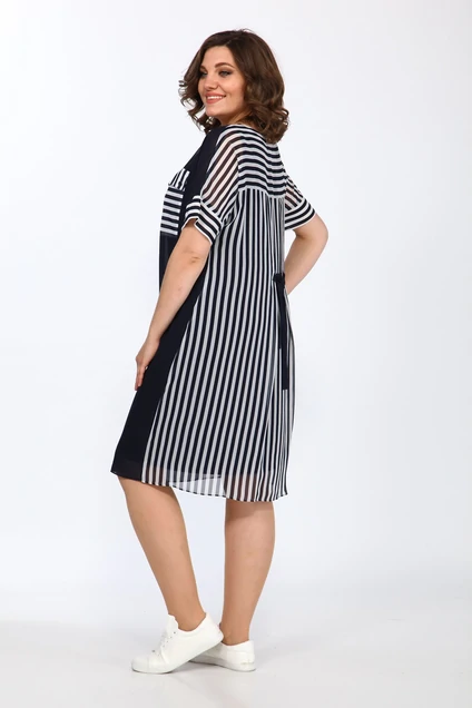 Костюм с платьем 1607-1 Lady Style Classic