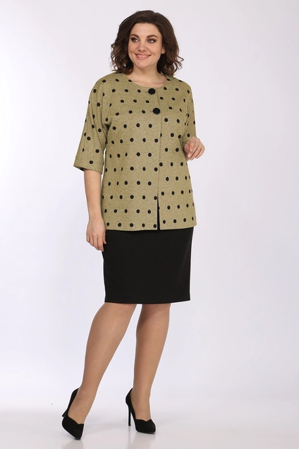 Костюм с платьем 1717-5 Lady Style Classic