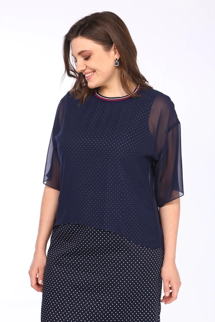 Костюм с платьем 1757-1 Lady Style Classic