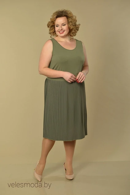 Комплект с патьем 1840 оливковый Lady Style Classic