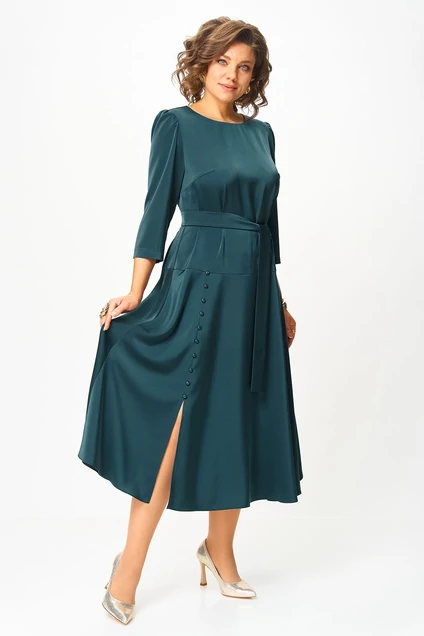 Платье 3087 изумрудный Lady Style Classic