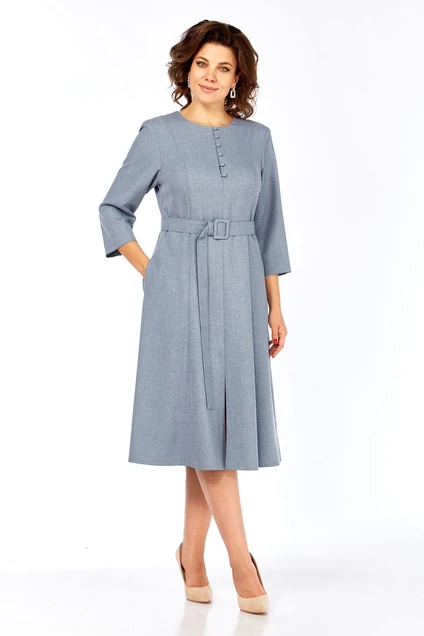 Платье 3129 синие тона Lady Style Classic