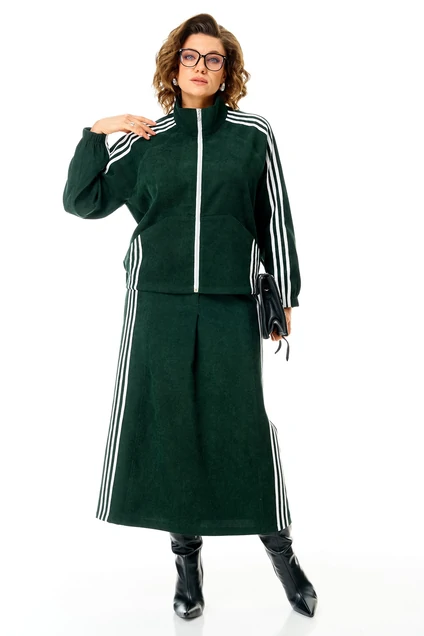 Костюм с юбкой 26260 зеленый Ladysecret