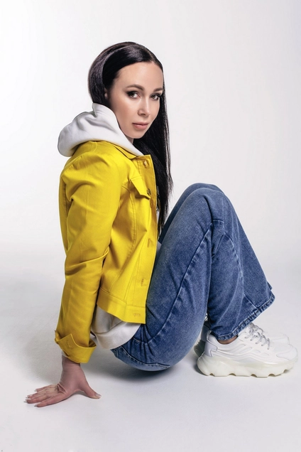 Жакет 005 горчичный LegendStyle