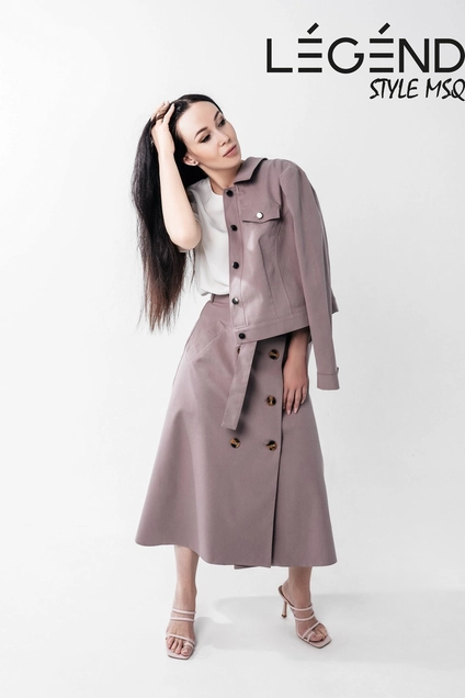 Юбка 009 какао LegendStyle