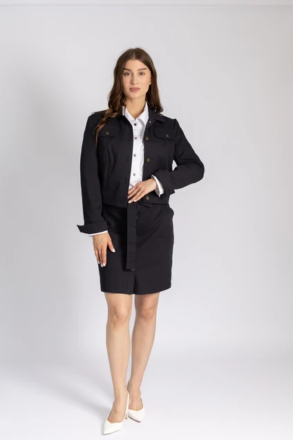 Жакет G-005 темно-синий LegendStyle фото 4
