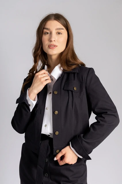 Жакет G-005 темно-синий LegendStyle фото 3